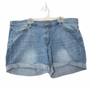 DKNY Jeans Boyfriend Denim Shorts, Sz 16